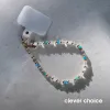 Crong Phone Charm - Lanyard Phone Pendant (Color Crystals)