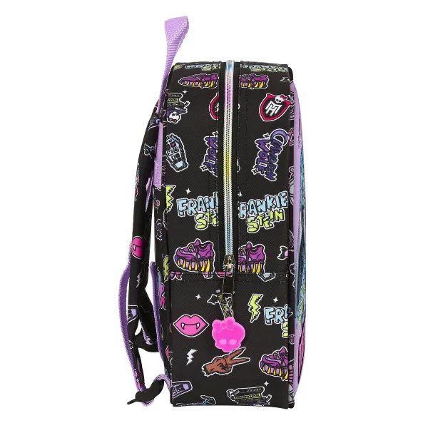 Koululaukku Monster High Creep Musta 22 x 27 x 10 cm