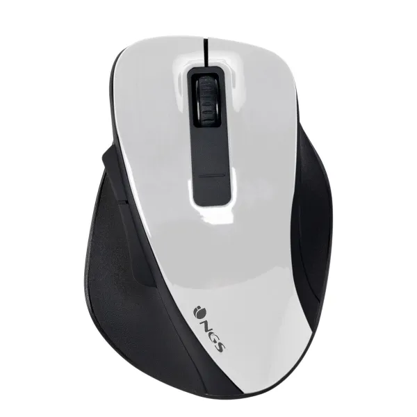 Bezvadu Pele NGS BOWWHITE Balts 1600 dpi (1 gb.)