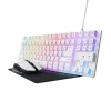 Keyboard with Gaming Mouse Trust 25233 GXT794W Multicolour QWERTY