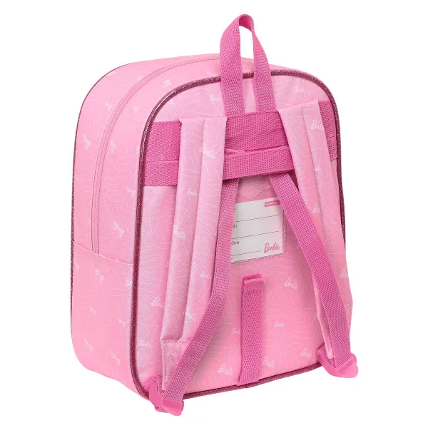 Vaikiškas krepšys Barbie Girl Rožinė 22 x 27 x 10 cm