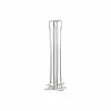 Kafijas Kapsulu Organizators DKD Home Decor Sudrabains Metāls Plastmasa 13 x 13 x 37 cm
