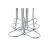 Kafijas Kapsulu Organizators DKD Home Decor Sudrabains Metāls Plastmasa 13 x 13 x 37 cm