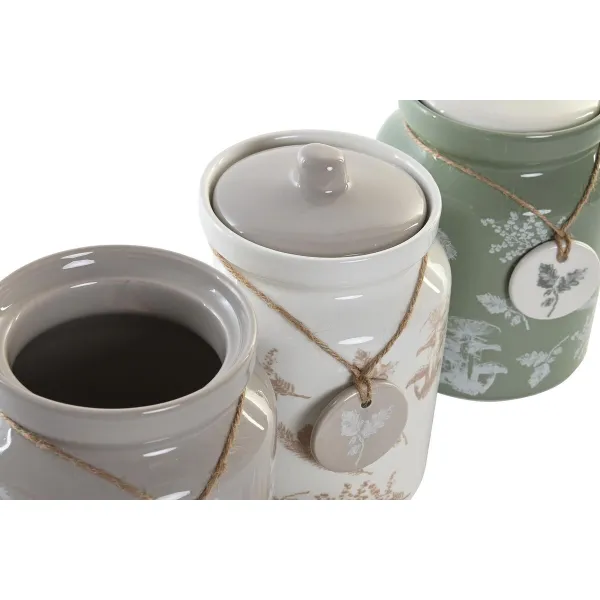 Purkki DKD Home Decor Dolomite (3 osaa)