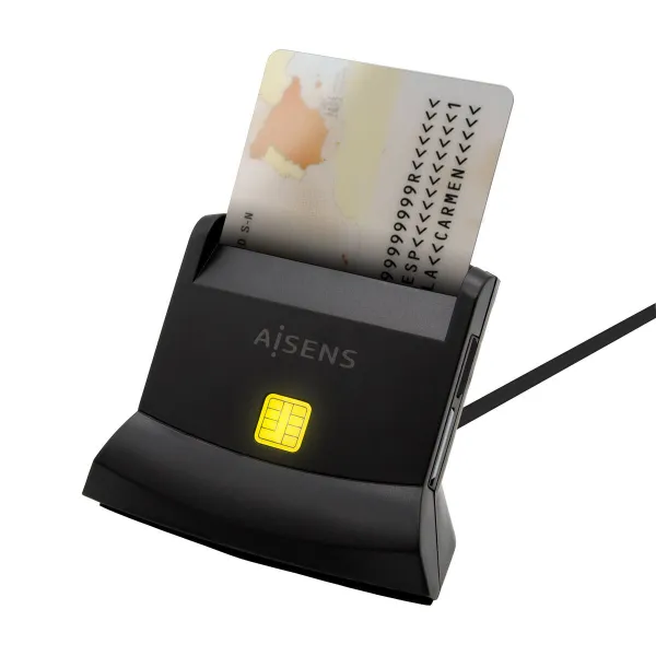 DNI/SIP kaardilugeja Aisens ASCR-SN04CSD-BK