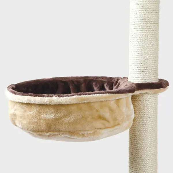 Cat Bed Trixie Brown Beige 38 cm Ø 38 cm