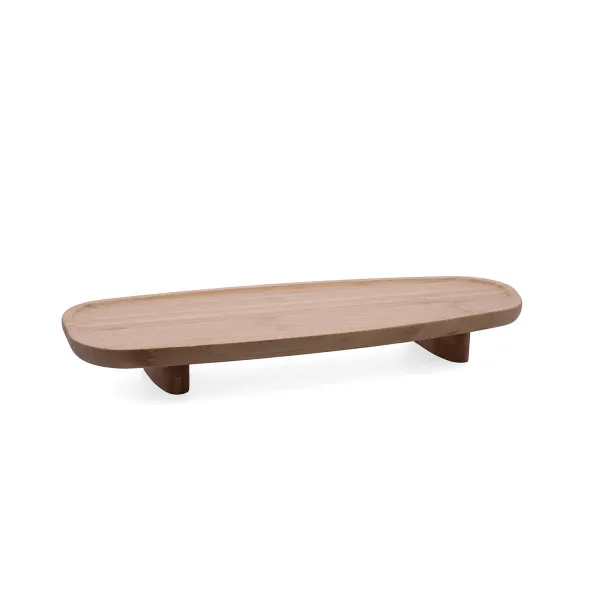 Välipalatarjotin Bidasoa Bambu Ruskea Puu 40 x 15,5 x 4,8 cm