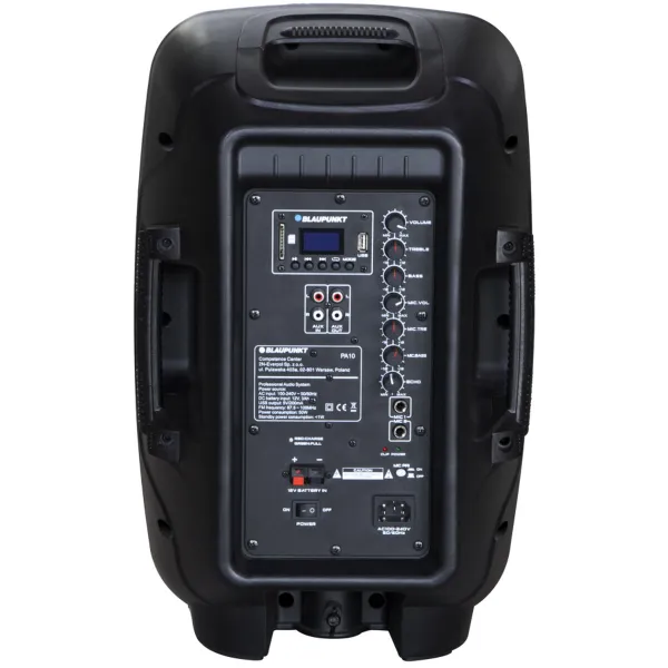 Портативный Bluetooth-динамик Blaupunkt Profesjonalny system audio  PA10 Чёрный 600 W