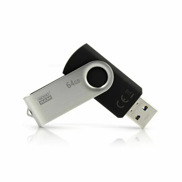 Zīmuļasināmais GoodRam UTS3 USB 3.1 Melns 64 GB