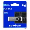 USB-tikku GoodRam UTS2 Musta Hopeinen 32 GB 5 MB/s-20 MB/s (1 osaa)
