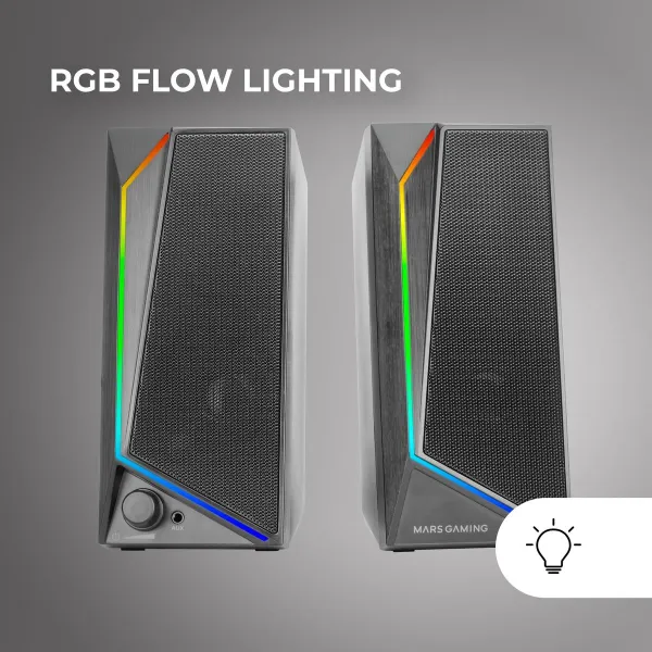 PC Speakers Mars Gaming MS72 Black 15 W 4 W