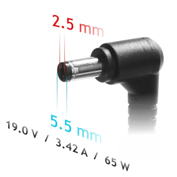 Sülearvuti Laadija Akyga AK-ND-01 65 W