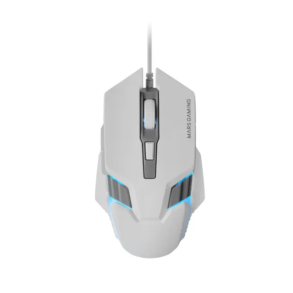Gaming Mouse Mars Gaming MM024 WH White 4000 dpi