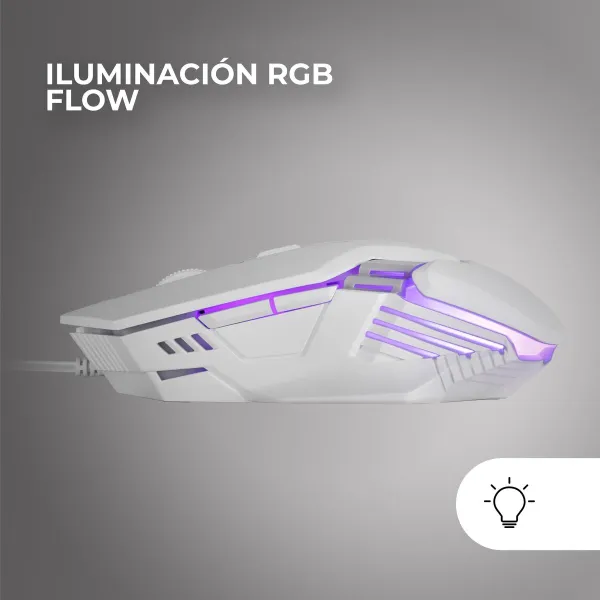 Gaming Mouse Mars Gaming MM024 WH White 4000 dpi
