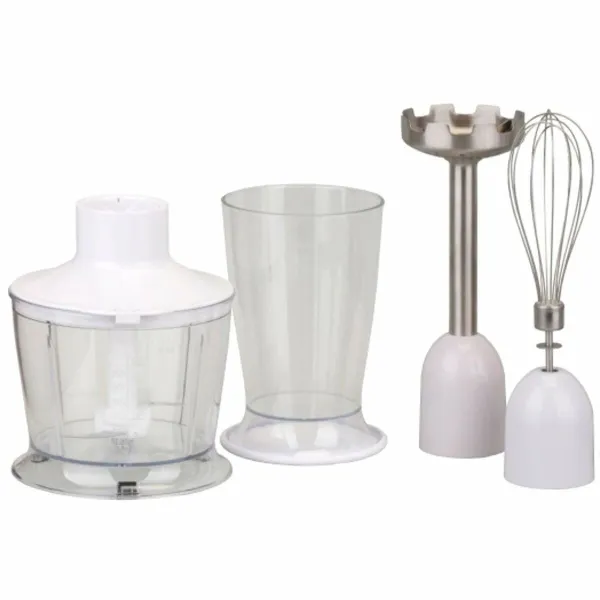 Multifunkcionāls Rokas Blenderis Ar Papildus Piederumiem Blaupunkt HBD-801WH Balts 1000 W