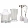Multifunkcionāls Rokas Blenderis Ar Papildus Piederumiem Blaupunkt HBD-801WH Balts 1000 W