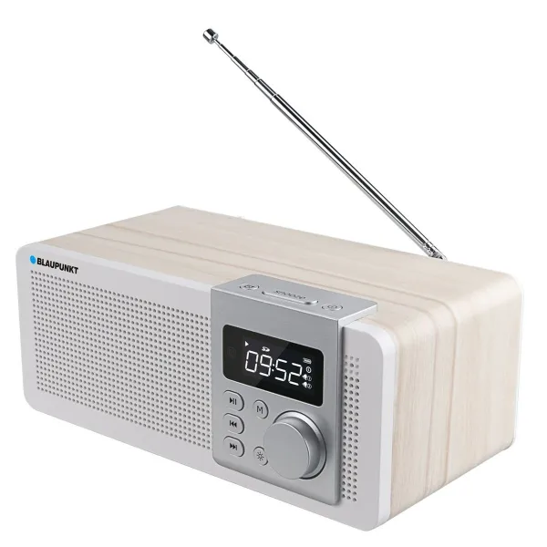 Raadio Blaupunkt PP14BT Valge Must Hõbedane