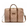 Guess GCube Stripes Computer Bag - 16" Notebook bag (Brown)