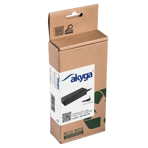 Kannettavan laturi Akyga AK-ND-55 65 W