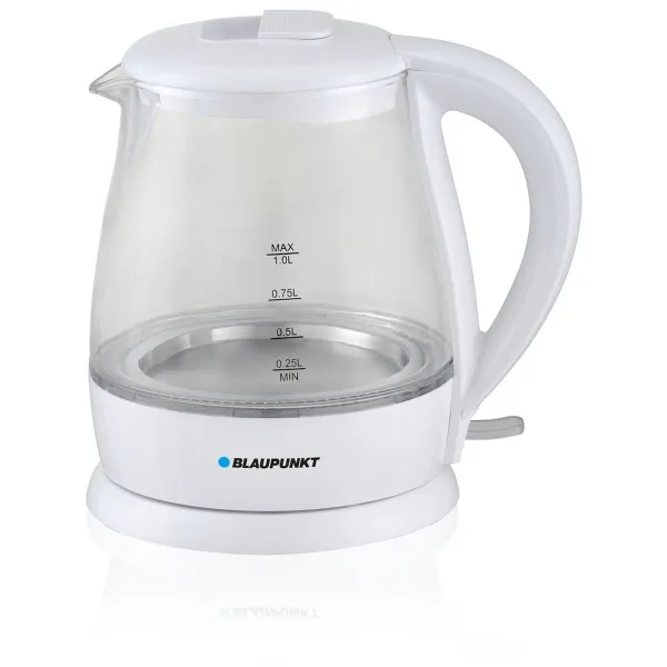 Tējkanna Blaupunkt EKG301  Balts Stikls Alumīnijs 1630 W 1 L