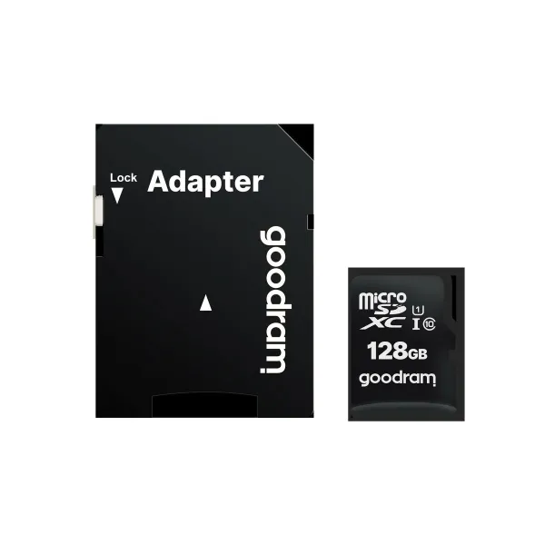 Micro-SD-Muistikortti Adapterilla GoodRam UHS-I Luokka 10 100 Mb/s