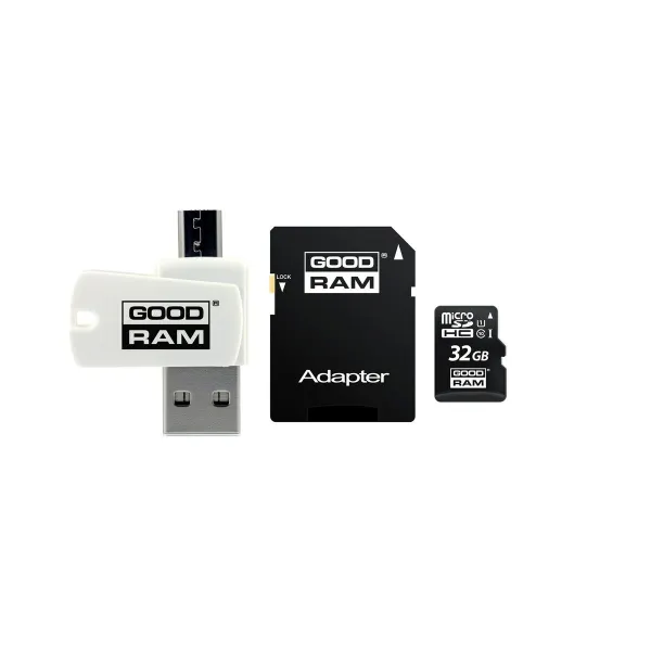 Mikro SD kortelė GoodRam M1A4 All in One 32 GB