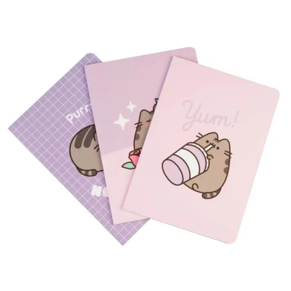 Pusheen - Set of A5 notebooks from the Moments collection, 3 pcs.