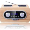 Raadio Blaupunkt PP5.2CR Valge Pruun Puit