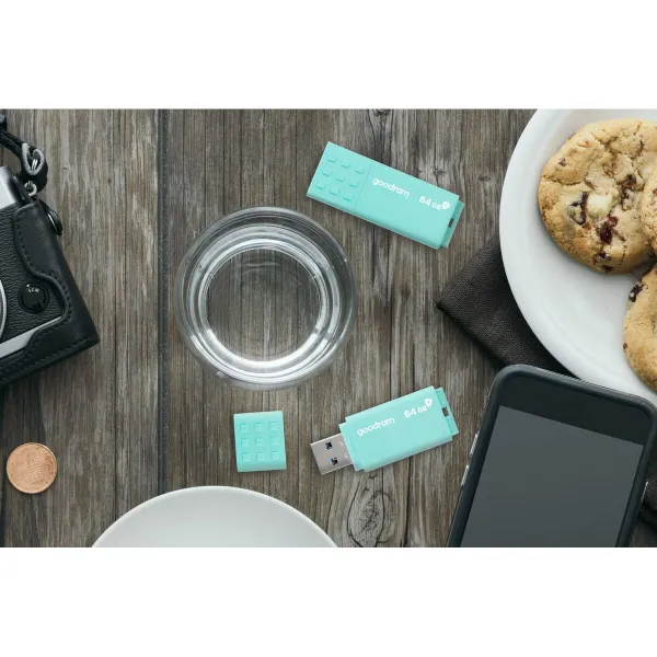 USB-tikku GoodRam UME3 Vihreä Turkoosi 64 GB