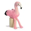 Eco Nation – Plush Toy / Cuddly Sitting Flamingo 27 cm Eco-Friendly