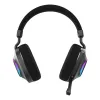 Headphones with Headband Hiditec Vortex ARGB Black Multicolour