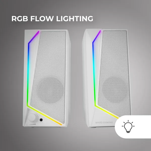 PC Speakers Mars Gaming MS72W White 15 W 4 W