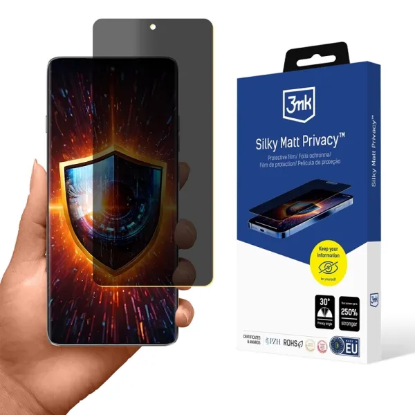 3mk Silky Matt Privacy - Matte privacy film for Motorola Edge 60 Pro