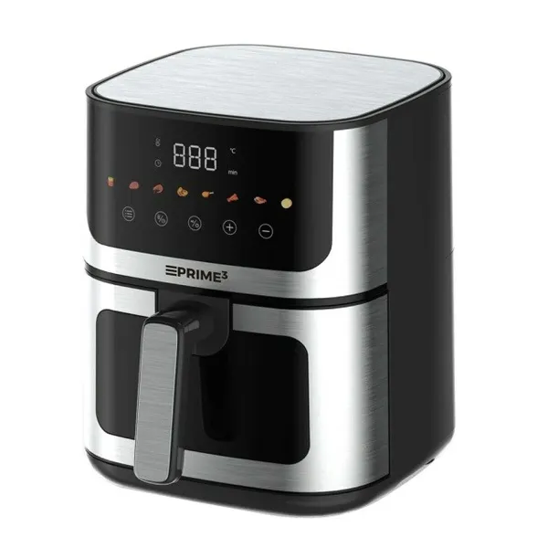 Karstā gaisa fritieris Prime3 SAF32 Melns Sudrabains 1400 W 4,5 L