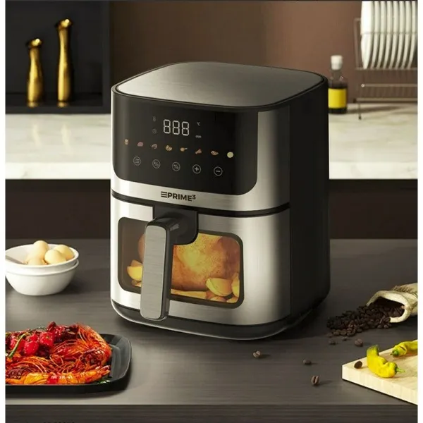 Аэрофритюрница Prime3 SAF32 Чёрный Серебристый 1400 W 4,5 L