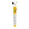 Snoopy - 10-color automatic ballpoint pen with a 3D figure from the Lazy Days collection