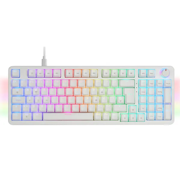 Gaming Keyboard Mars Gaming MKPROWYES White Spanish Qwerty