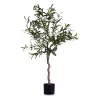 Dekoratīvs Augs Ibergarden Plastmasa dzelzs stieple Olīvu koks 85 x 1,5 x 85 cm