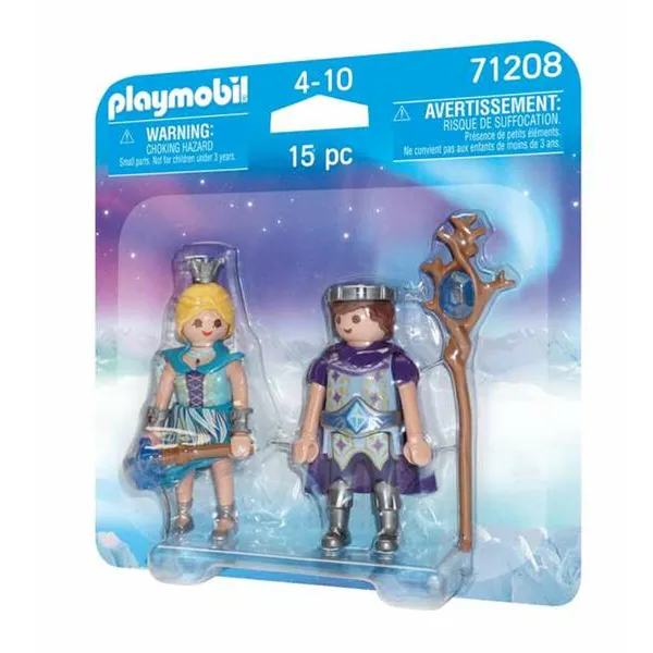 Nivelletyt hahmot Playmobil 71208 Prinssi Prinsessa 15 Kappaletta Duo