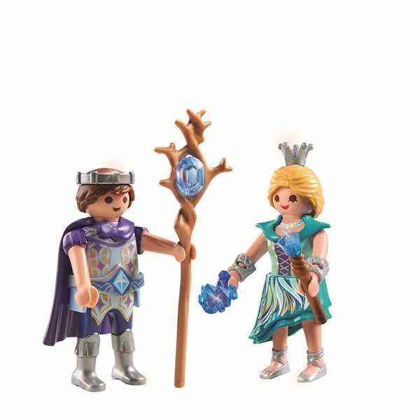 Nivelletyt hahmot Playmobil 71208 Prinssi Prinsessa 15 Kappaletta Duo