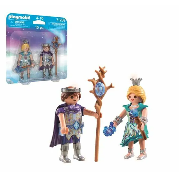 Nivelletyt hahmot Playmobil 71208 Prinssi Prinsessa 15 Kappaletta Duo