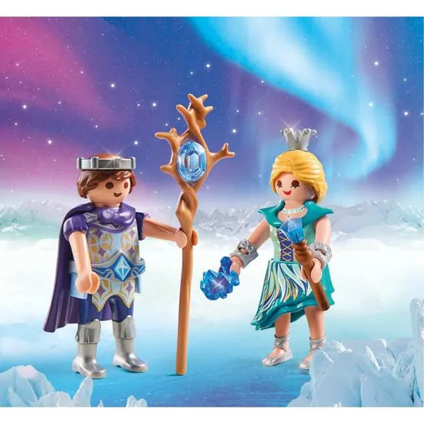 Nivelletyt hahmot Playmobil 71208 Prinssi Prinsessa 15 Kappaletta Duo