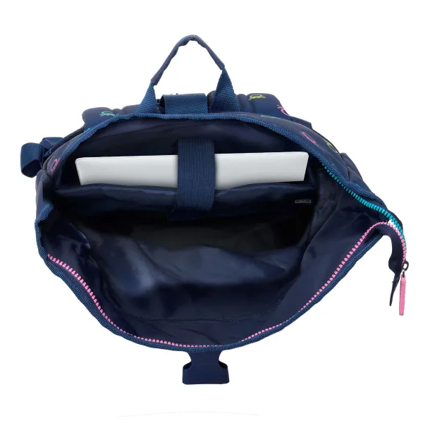 Kannettavan reppu Benetton Cool Laivastonsininen 28 x 42 x 13 cm