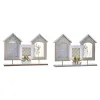Fotoraam DKD Home Decor Puit Lill Naturaalne (42 x 7 x 29 cm) (2 Ühikut)