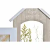 Fotoraam DKD Home Decor Puit Lill Naturaalne (42 x 7 x 29 cm) (2 Ühikut)