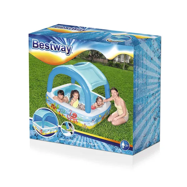 Puhallettava lasten kahluuallas Bestway 140 x 140 x 114 cm