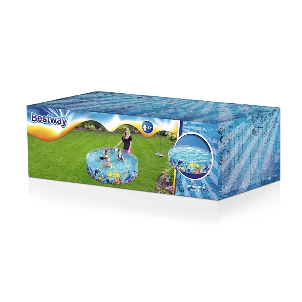 Puhallettava lasten kahluuallas Bestway Laivasto 183 x 38 cm