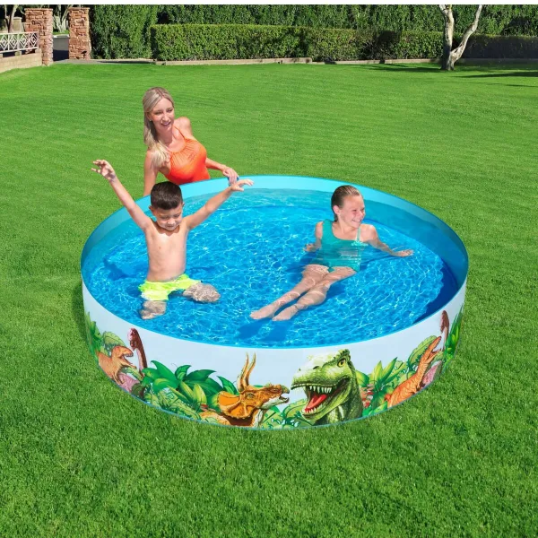 Puhallettava lasten kahluuallas Bestway Dinosaurukset 183 x 38 cm