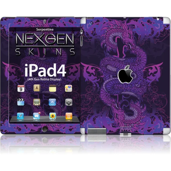 Nexgen Skins with 3D effect for iPad 2/3/4 (Serpentine 3D)