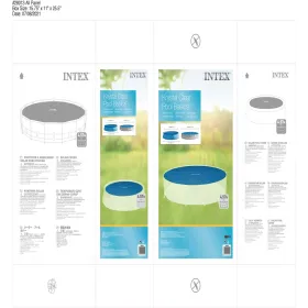 Uima-altaan suojus Intex 28013 Pyöreä Aurinkokenno Ø 457 cm